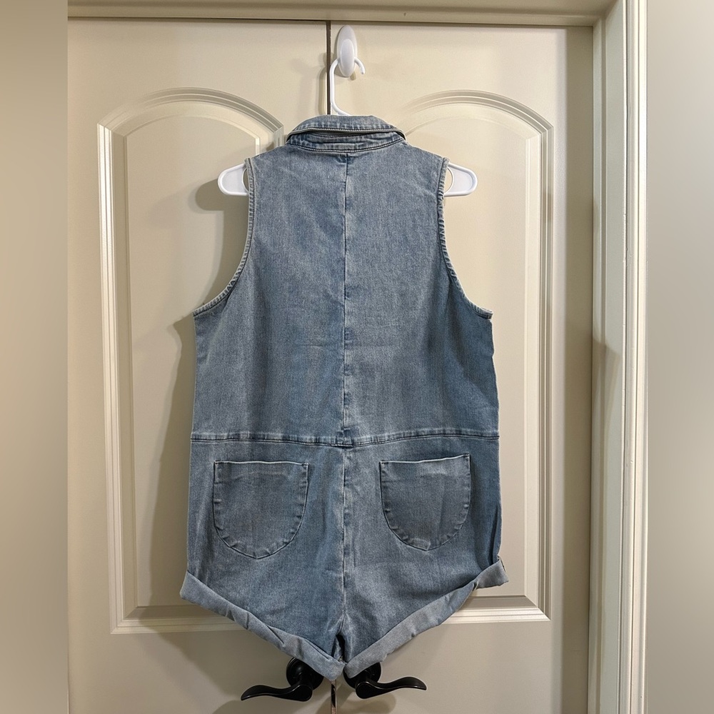 Free People x One Teaspoon Hendrixe Mini Braxton Jumpsuit Size Medium - Picture 6 of 9
